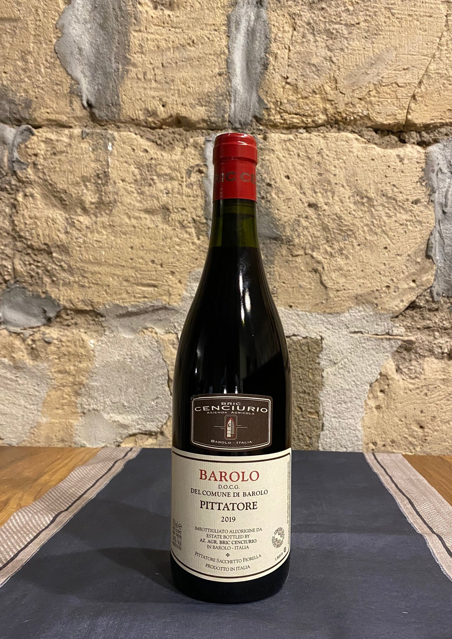 NEBBIOLO BAROLO DOCG PITTATORE 2019-BRIC CENCIURIO