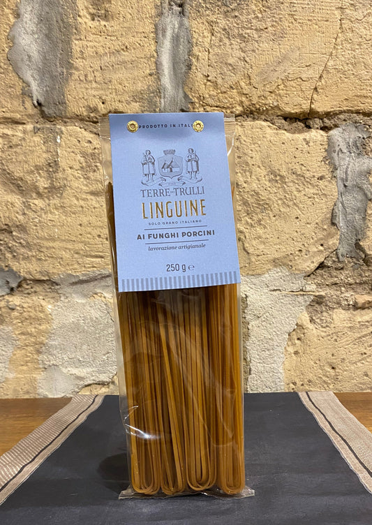 LINGUINE AI FUNGHI PORCINI-TERRE DEI TRULLI