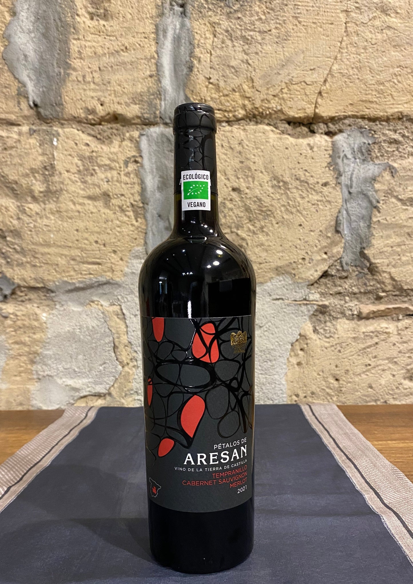 CABERNET SAUVIGNON PÉTALOS DE ARESAN 2021-CASTILLO DE ARESAN